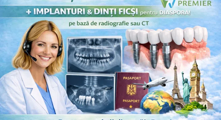 Dinti ficsi pe implanturi All-on-4 si All-on-6 in Romania, Bucuresti