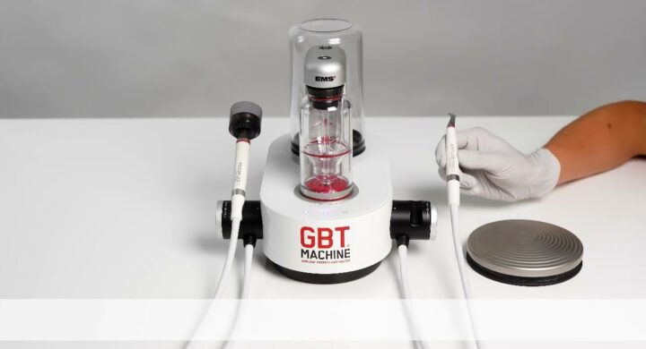 Airflow dentar cu GBT - igienizare dentara profesionala Bucuresti