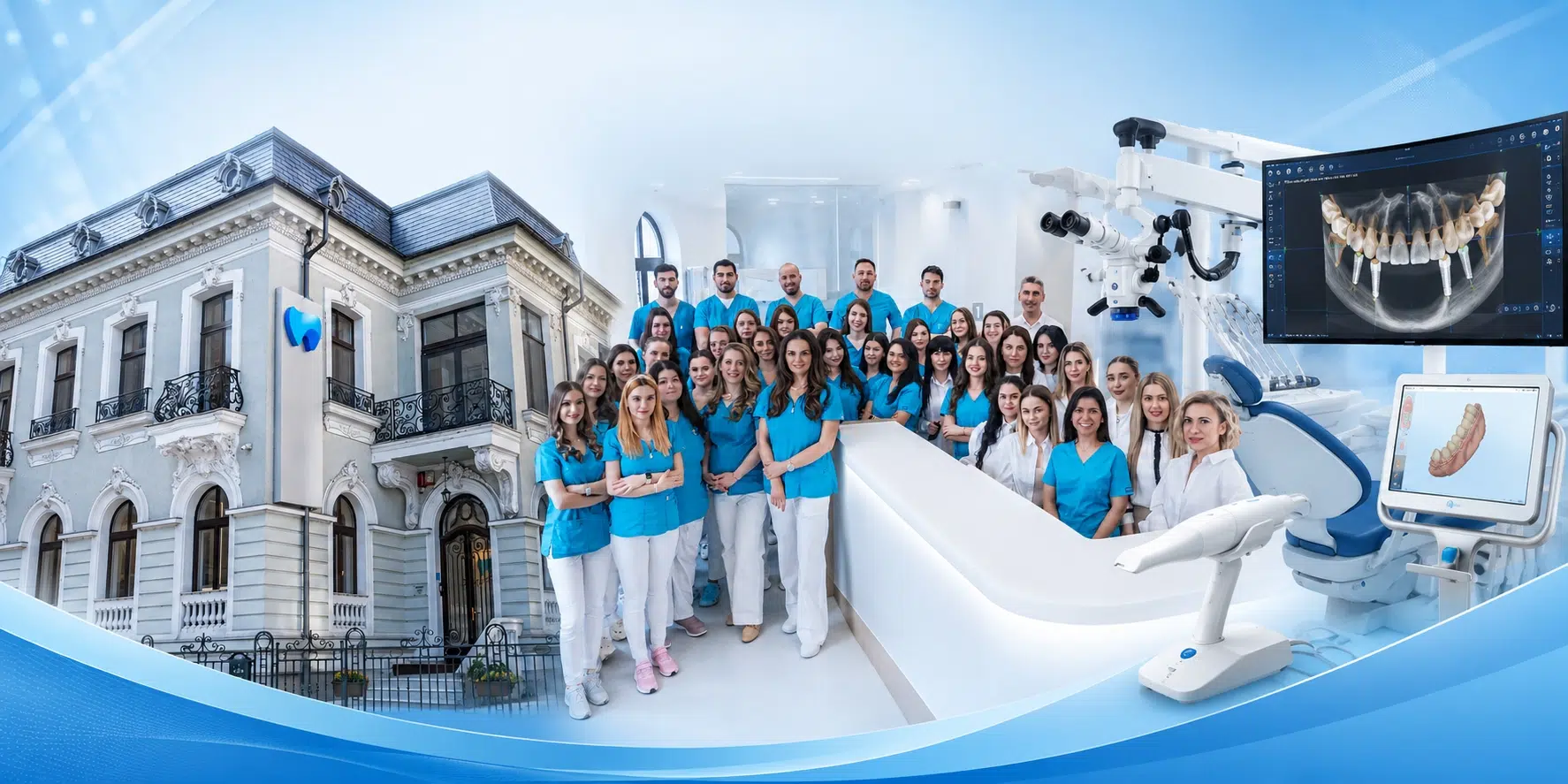 Clinica de Chirurgie Dentara si Stomatologica Ghidata Digital cu AI in Bucuresti